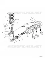 ENGINE, PISTON ET VILEBREQUIN