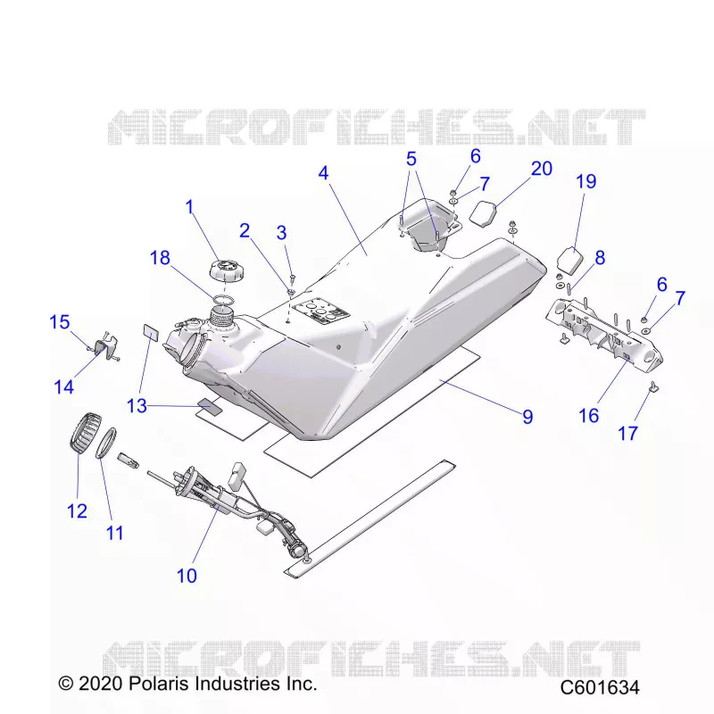 SYSTÃˆME D'ALIMENTATION, FUEL TANK ASM.