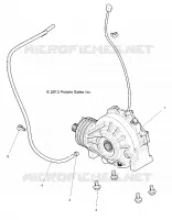SYSTÈME DE TRANSMISSION, FRONT GEARCASE MOUNTING