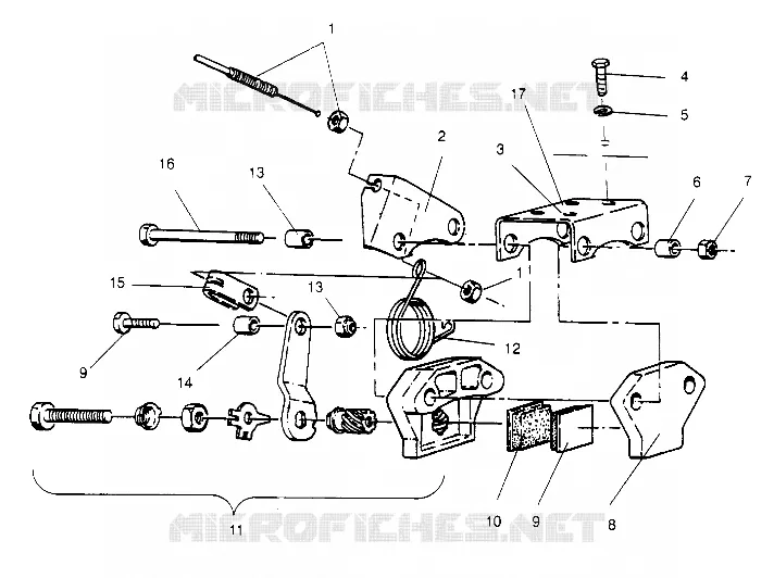 FREIN WIDETRAK GT 0952061 (4928962896B013)