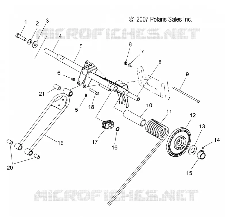 BRAS DE SUSPENSION ARRIERE (SPECIAL 08 BUILD)