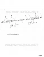 SYSTEME DE TRANSMISSION, REAR HALF SHAFT
