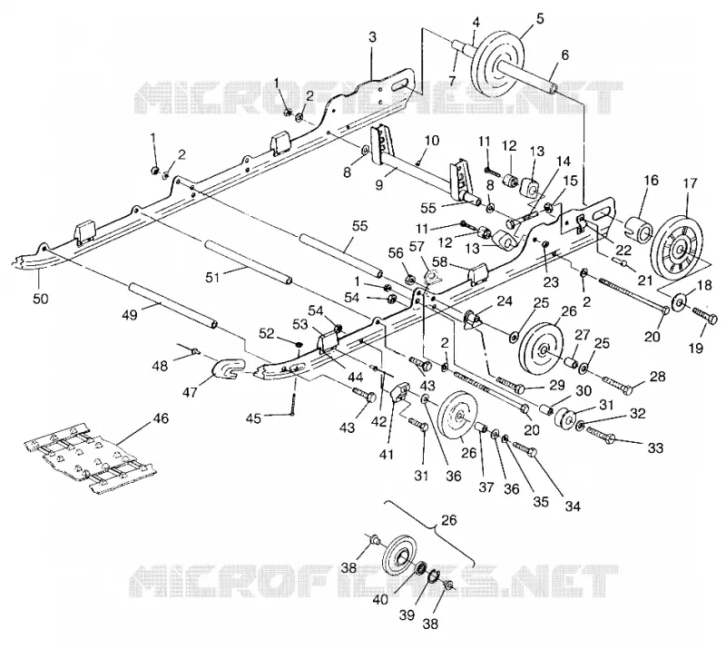 SUSPENSION  SUPER SPORT 0960743 (4932183218B008)
