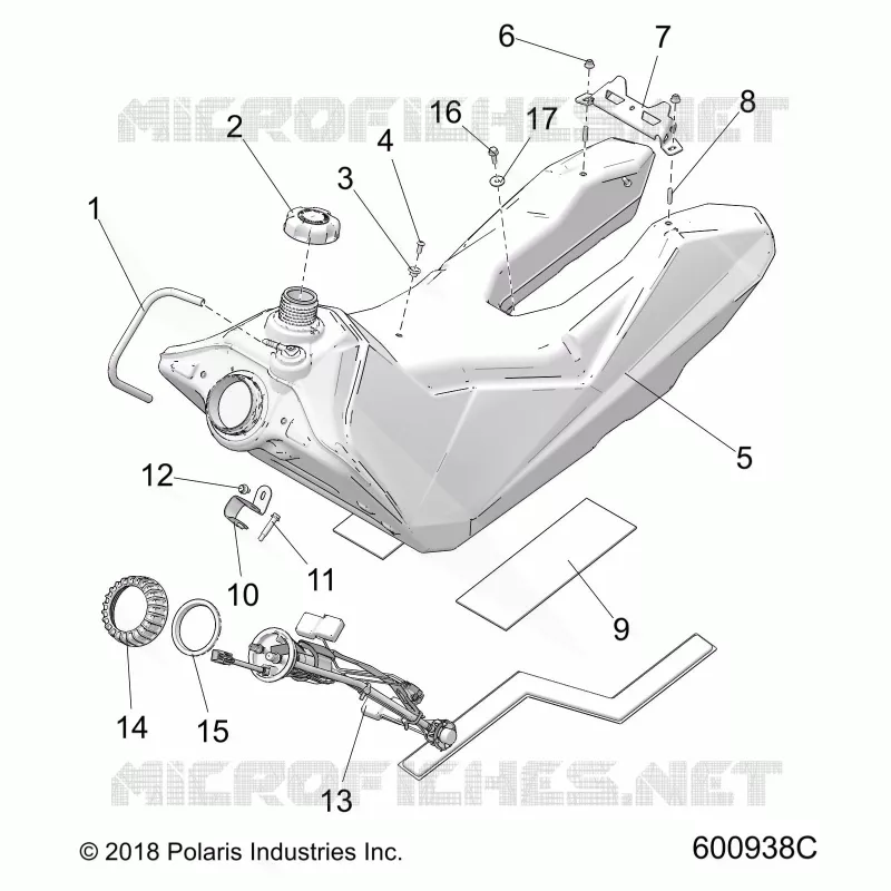SYSTÃˆME D'ALIMENTATION, FUEL TANK ASM.