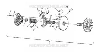 EMBRAYAGE DE TRANSMISSION ASSEMBLY 4X4 300 W958130 (4930183018C002)