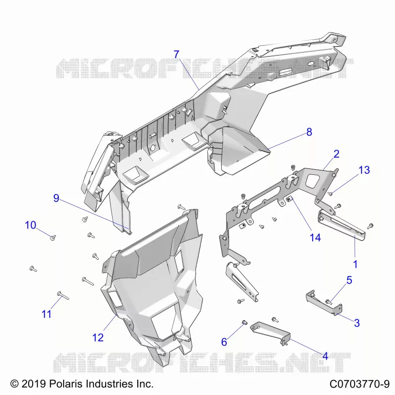 CARROSSERIE ARRIERE BUMPER
