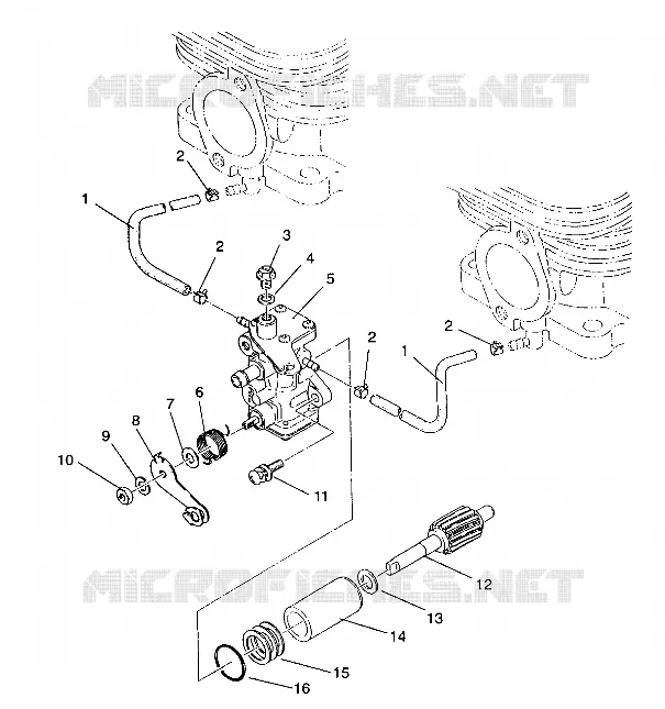 POMPE A HUILE WIDETRAK GT / X932061 (4924722472033A)
