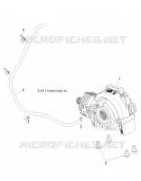 SYSTÈME DE TRANSMISSION, FRONT SUPPORT PONT