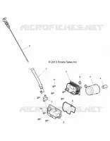 MOTEUR, JAUGE A HUILE AND FILTRE A HUILE