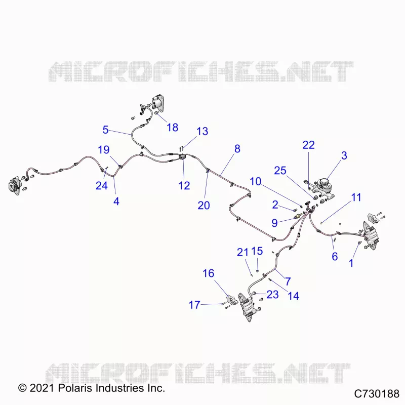 BRAKES, BRAKE LINES AND MAITRE CYLINDRE