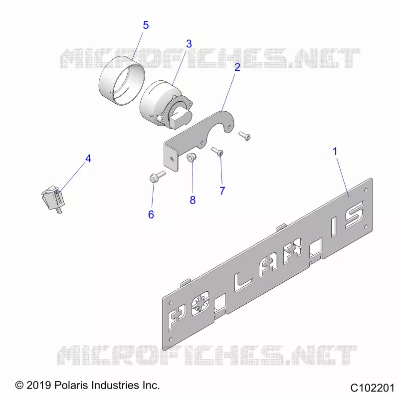 ELECTRICITE, FOG LAMP AND FRONT LICENSE BRACKET