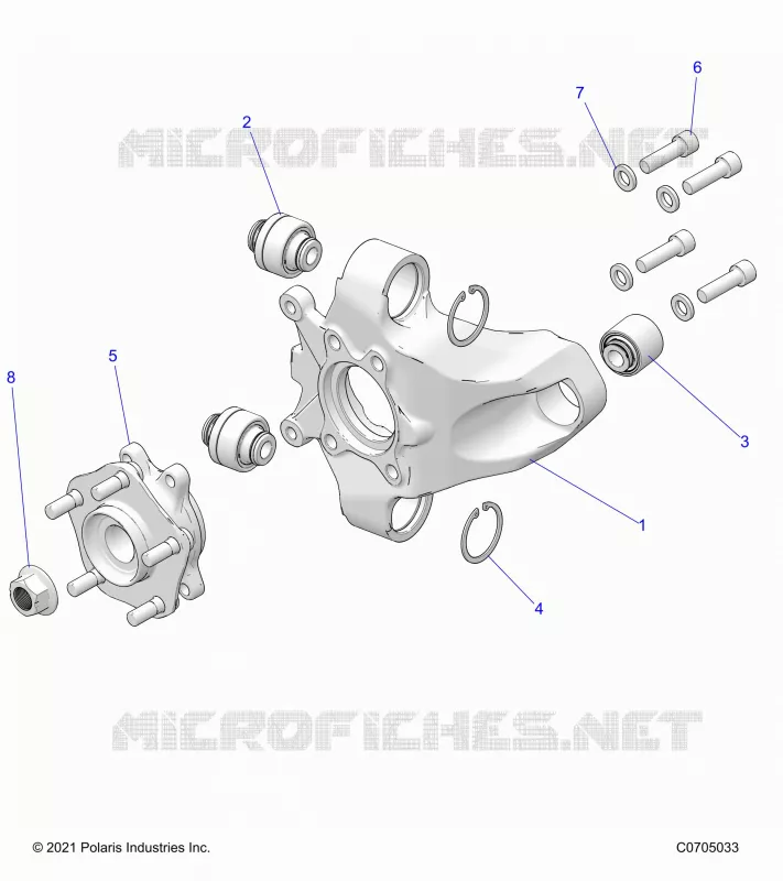 SUSPENSION, PORTE BAGAGES ARRIERE AND HUB