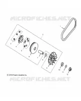 SYSTÈME DE TRANSMISSION, PRIMARY CLUTCH