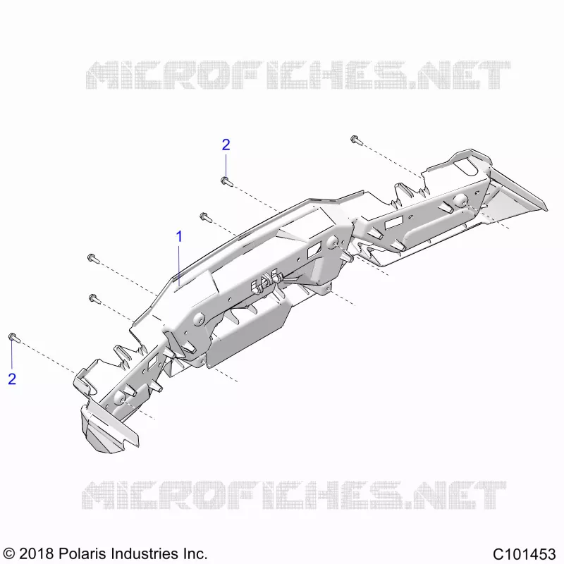 CARROSSERIE ARRIERE BUMPER