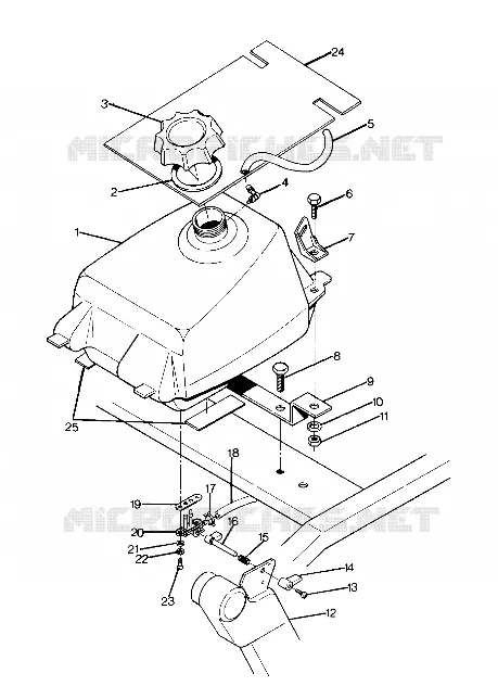 RESERVOIR A CARBURANT (4916361636004A)