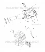 MOTEUR, AIR INTAKE