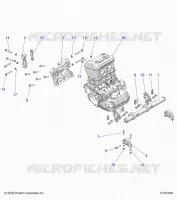 MOTEUR, MOUNTING & LONG BLOCK