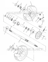 ROUE ARRIERE DRIVE ASSEMBLY (4916341634017A)