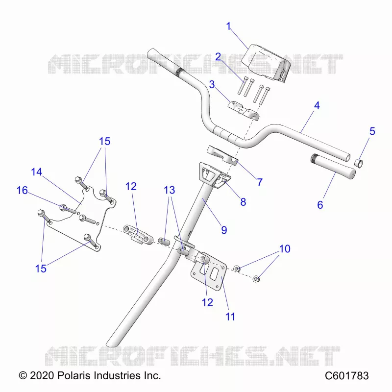 DIRECTION, H-BAR, DIRECTION POST, GRIPS