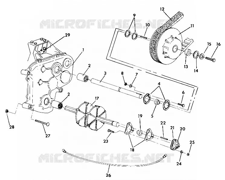 ARBRE DE TRANSMISSION WIDETRAK (4919301930023A)