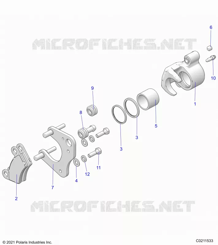 BRAKES, BRAKE ETRIER DE FREIN AVANT