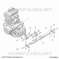 MOTEUR, MOUNTING & LONG BLOCK