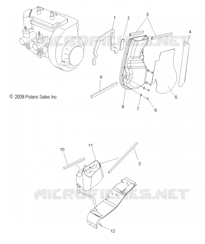 CONDUITS DE VENTILATEURS