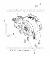 SYSTÈME DE TRANSMISSION, FRONT GEARCASE