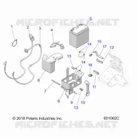 BATTERIE/BOX AND CABLES