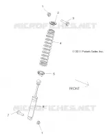 SUSPENSION ARRIERE SHOCK MOUNTING