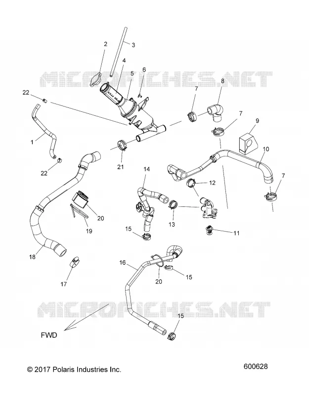 ENGINE, REFROIDISSEMENT SYSTEM