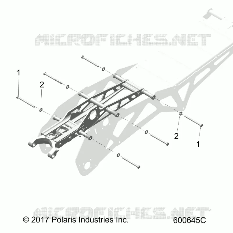 CHASSIS, SUBCADRE TO TUNNEL MOUNTING