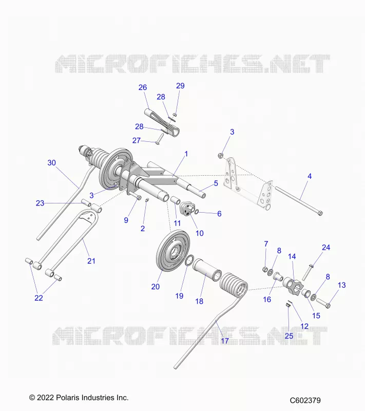 SUSPENSION, BRAS DE SUSPENSION ARRIERE