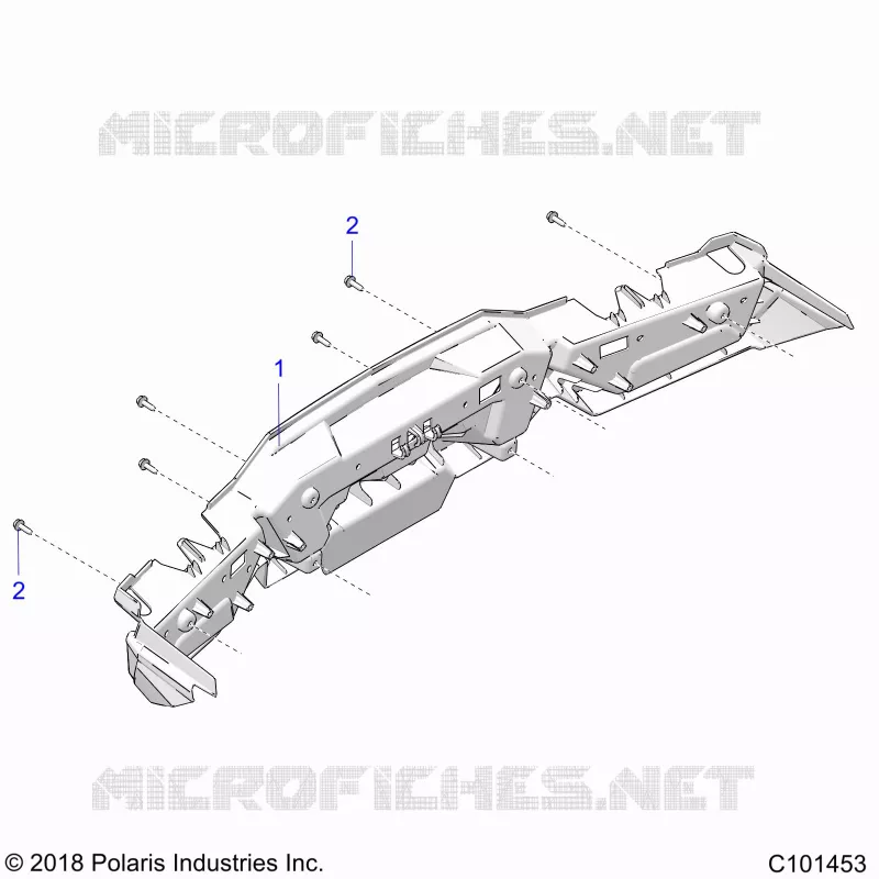 CARROSSERIE ARRIERE BUMPER