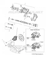 BRAKES, ETRIER DE FREIN ARRIERE