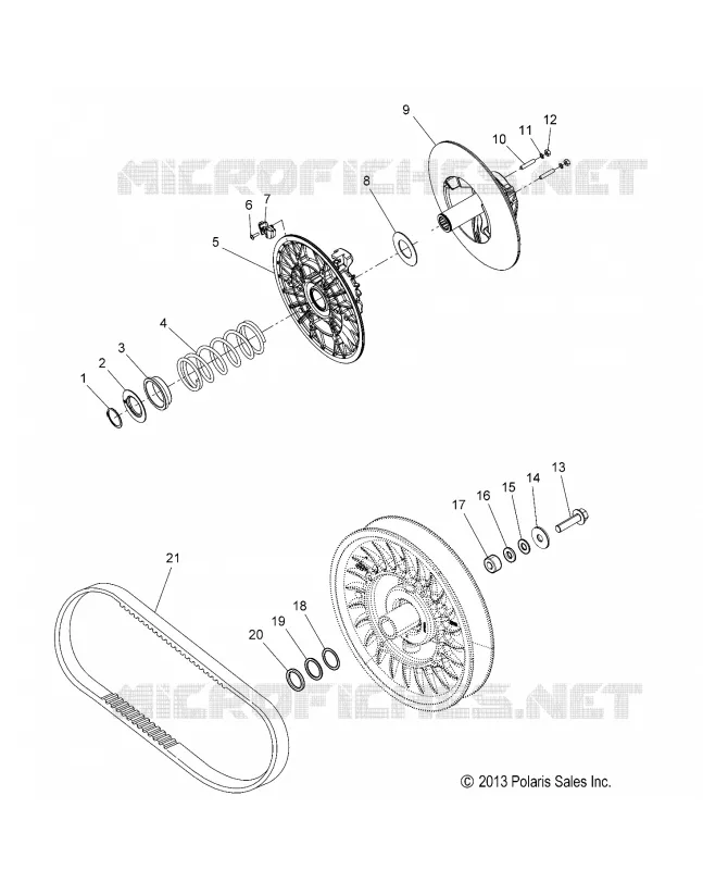 DRIVE TRAIN, EMBRAYAGE, SECONDARY