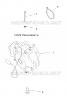 SYSTÈME DE TRANSMISSION, FRONT GEARCASE MOUNTING