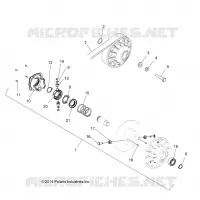 SYSTÈME DE TRANSMISSION, SECONDARY CLUTCH