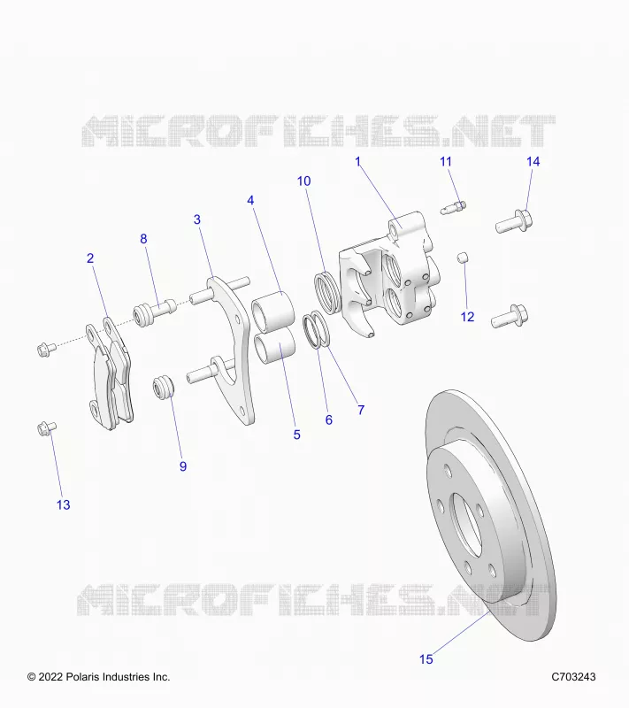 BRAKES, ETRIER DE FREIN ARRIERE