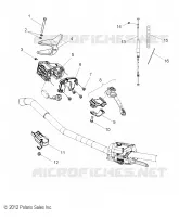 MOTEUR, THROTTLE CONTROL ASM.