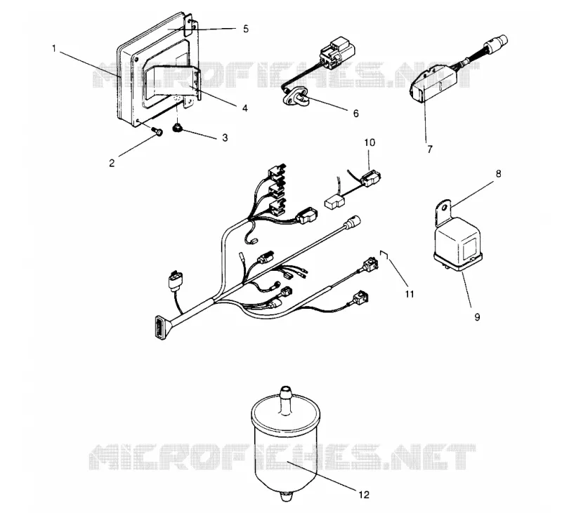 PIECES EFI RXL 0966768 (4932033203D001)