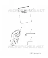 REFERENCES, MANUEL DU PROPRIETAIRE, BELT HOLDER, TOOLS