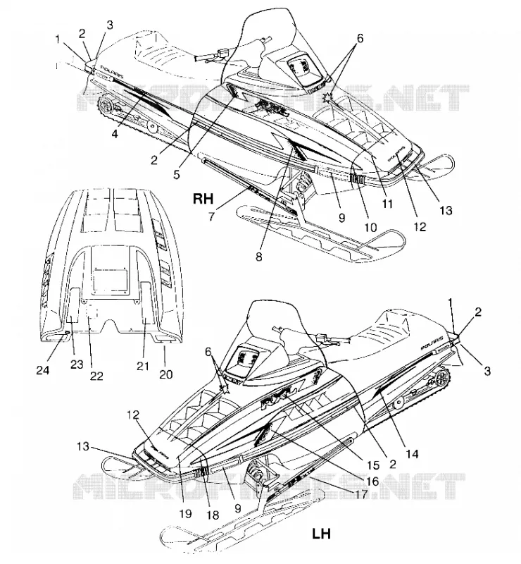 EMBLEMES RXL 0966768 (4932033203A011)