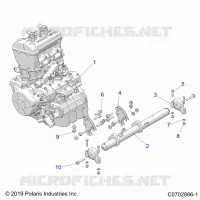 MOTEUR, MOUNTING & LONG BLOCK