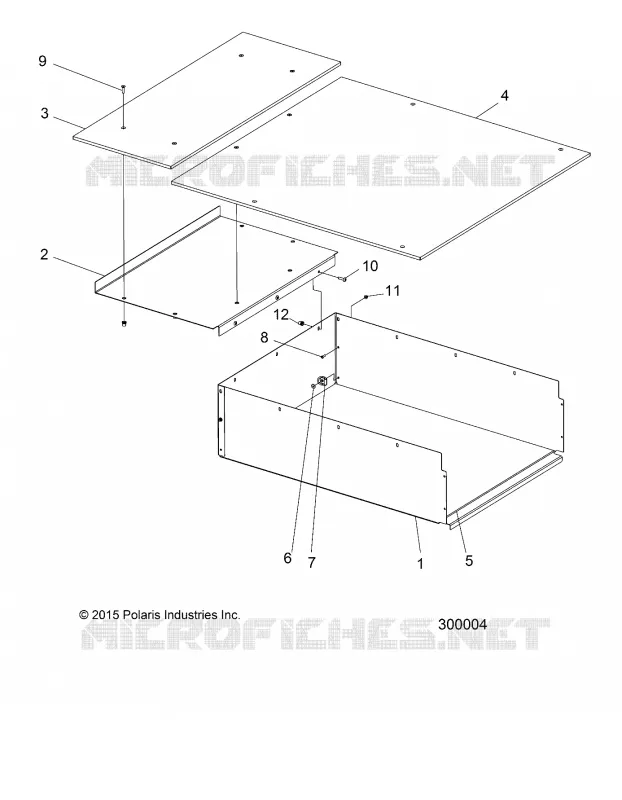BENNE , RECESSED, COVERED