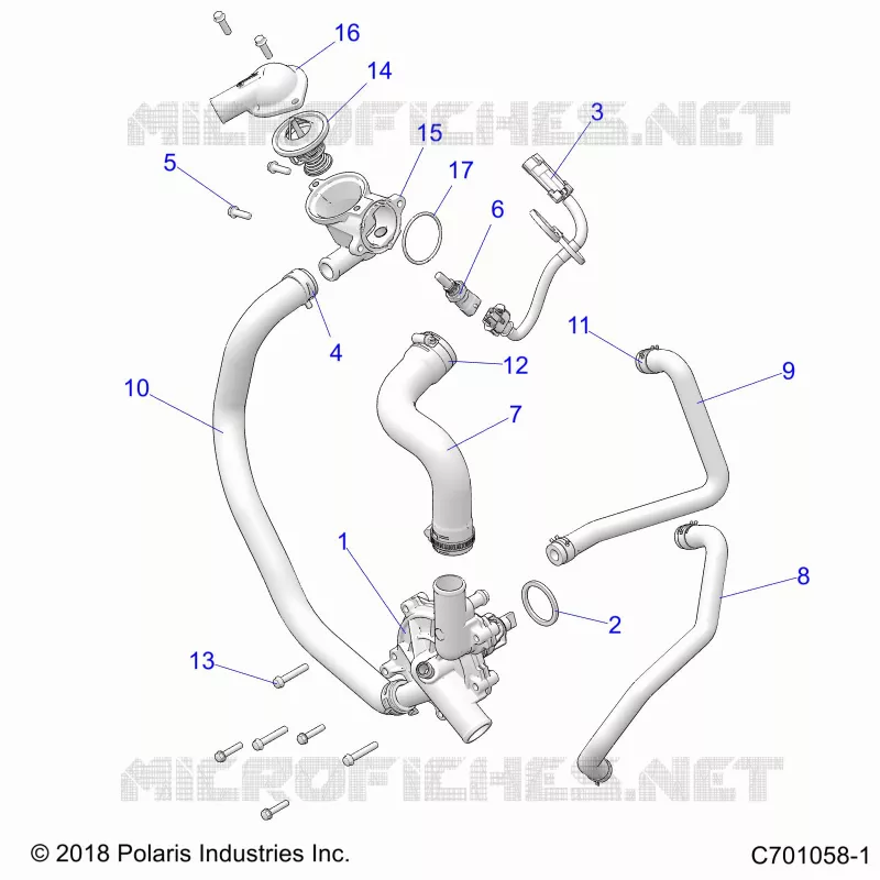 MOTEUR, WATERPUMP AND BYPASS