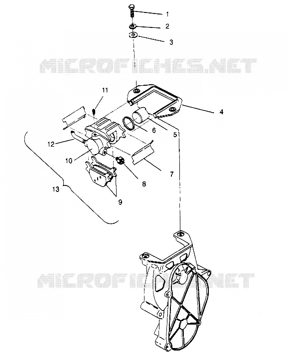 FREIN  500 EFI 0952774, EFI SKS 0952574,   EFI SKS PT 0952974, and (4929052905B009)
