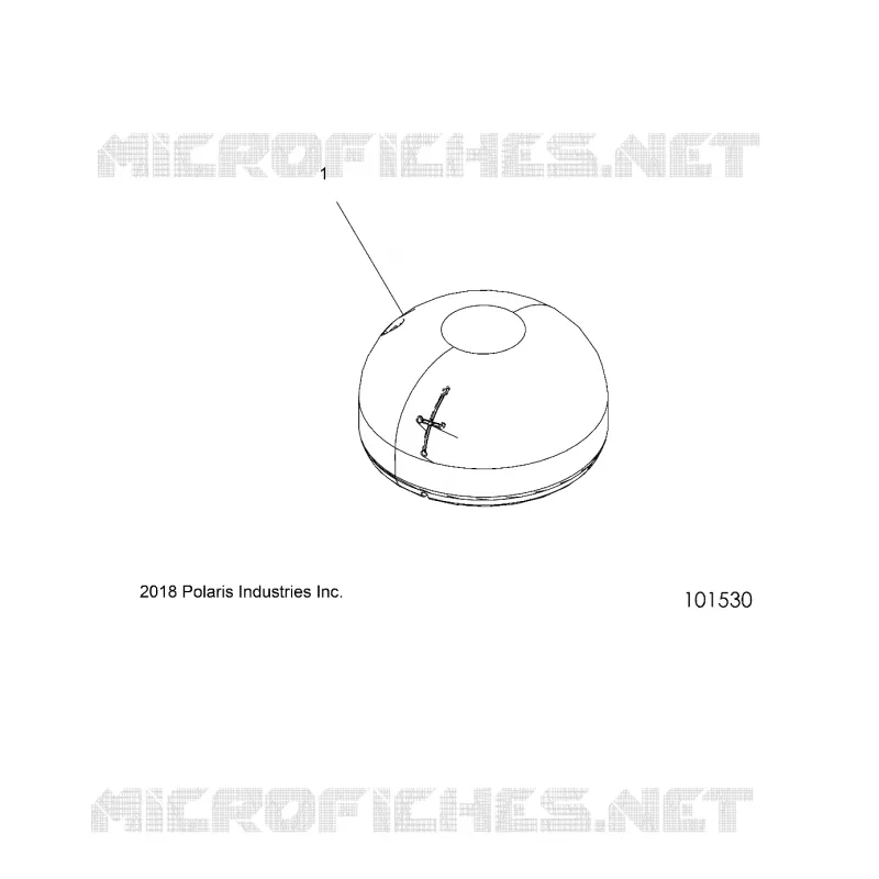 BODY, POMPE A CARBURANT COVER