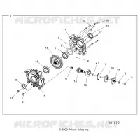 DRIVE TRAIN, PONT ARRIERE INTERNALS