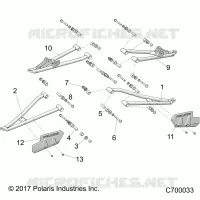 SUSPENSION AVANT CONTROL ARMS- R22TAA99A1/A7 (C700033)